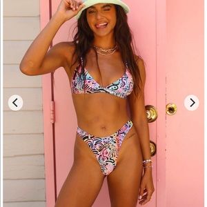 NWT Kulani Kinis Miami Disco Bikini *see details for sizing